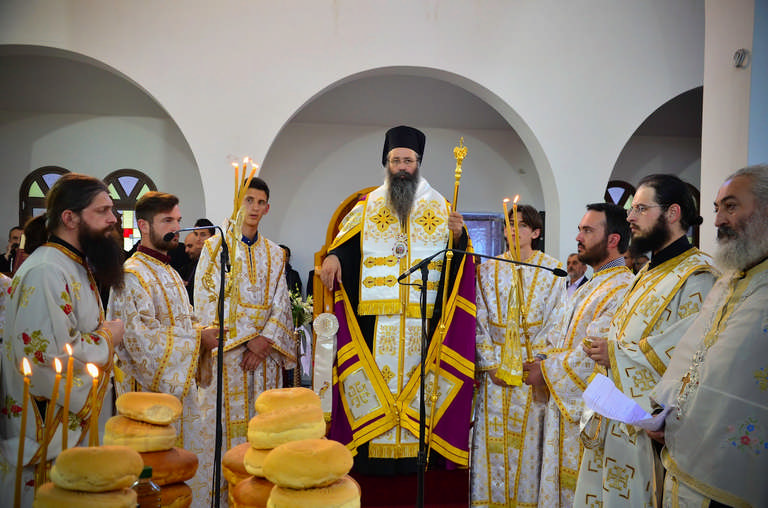 Ο Πανηγυρικός Αρχιερατικός Εσπερινός της Εορτής του Αγίου Χριστοφόρου